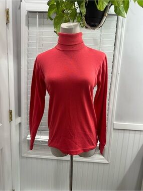 NY Jeans Coral Turtleneck Sweater